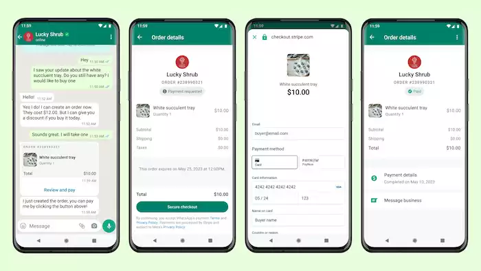 Setting Up WhatsApp Payments