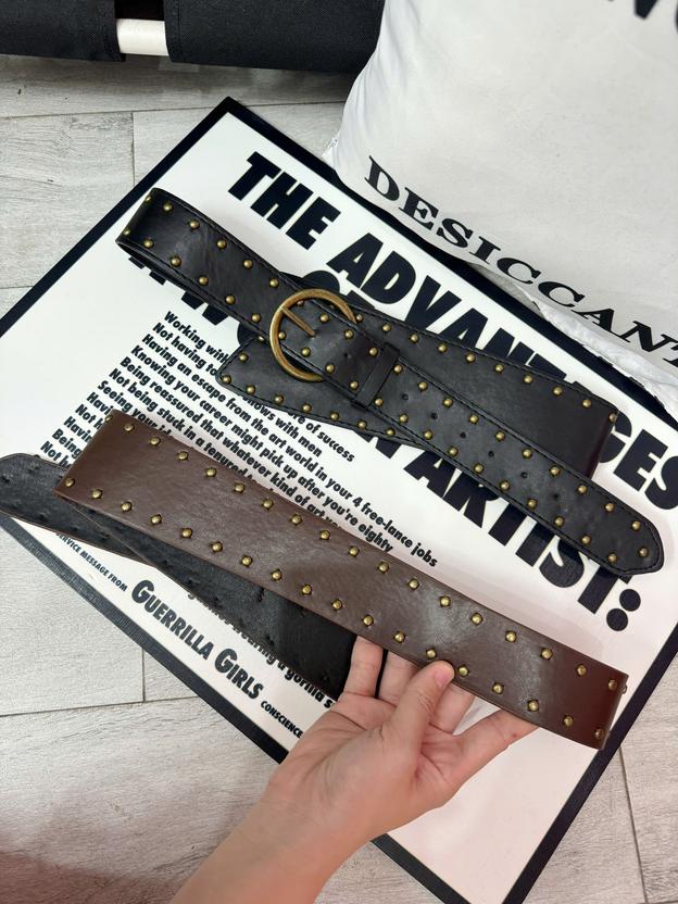 Product image - thắt lưng da đinh tán cao cấp