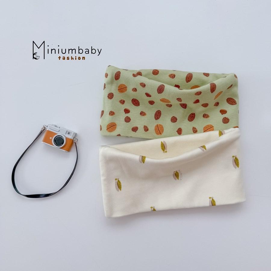 KO1804-khăn ống cho bé yêu đậu xanh