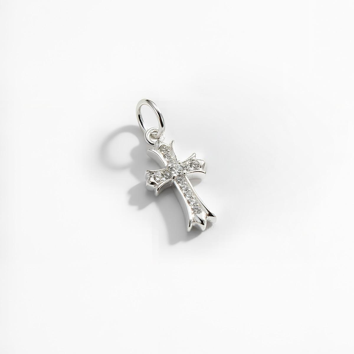 Charm Cross (Thánh Giá) Đính Đá CZ 3
