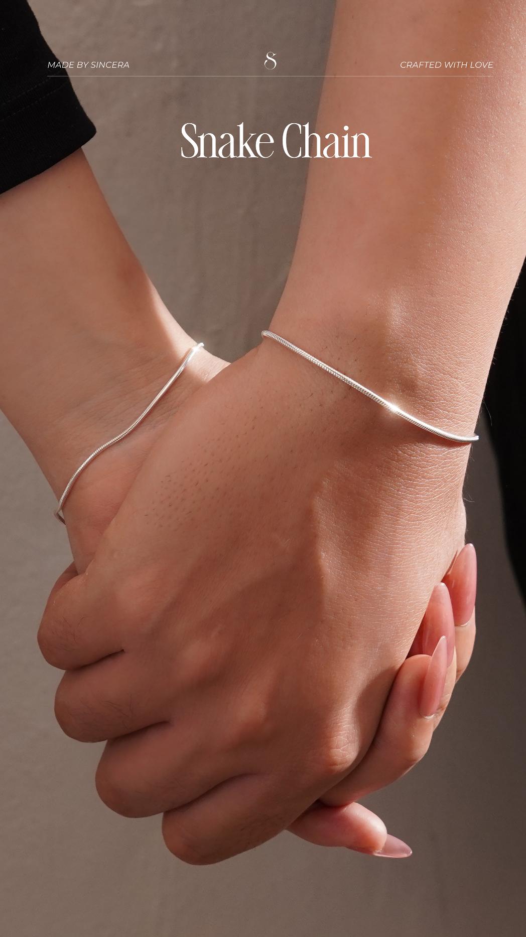 Vòng Tay Sincera Snake | Bạc s925 1