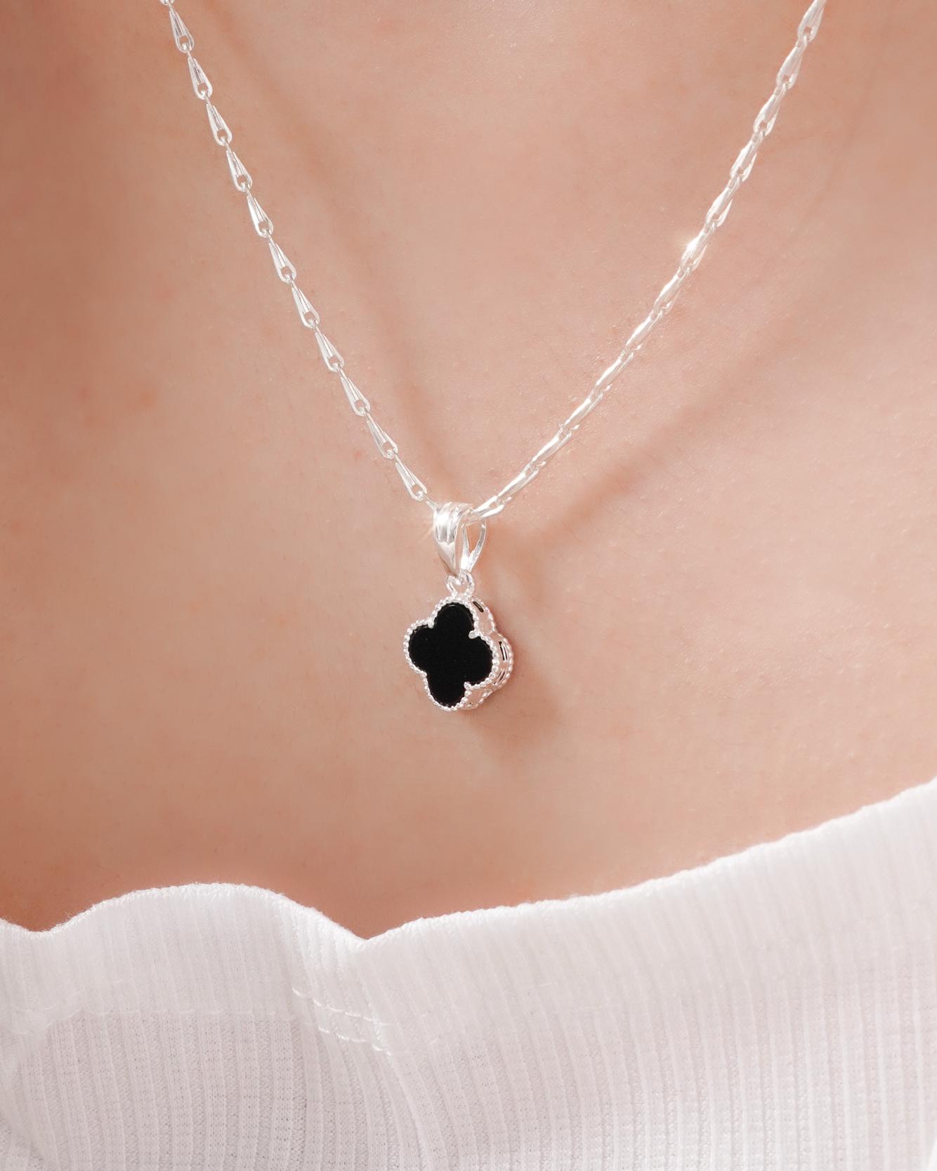 Mặt Dây Chuyền Cỏ 4 Lá (Chỉ Mặt Dây) 3