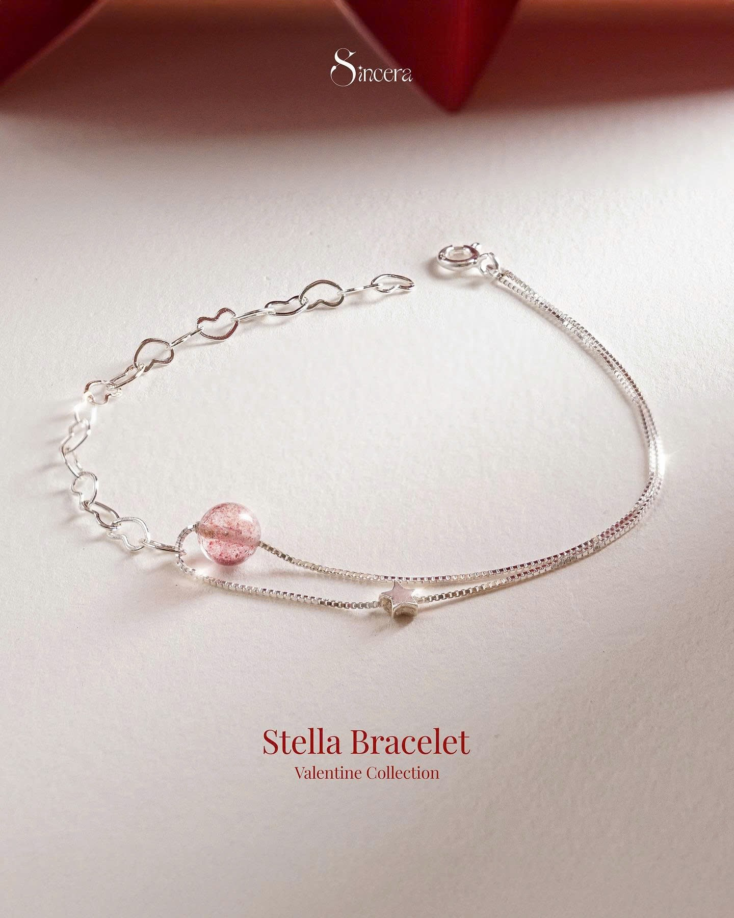 Vòng Tay Bạc Nữ SINCERA - Stella Collection | Bạc s925 Mix Đá 3