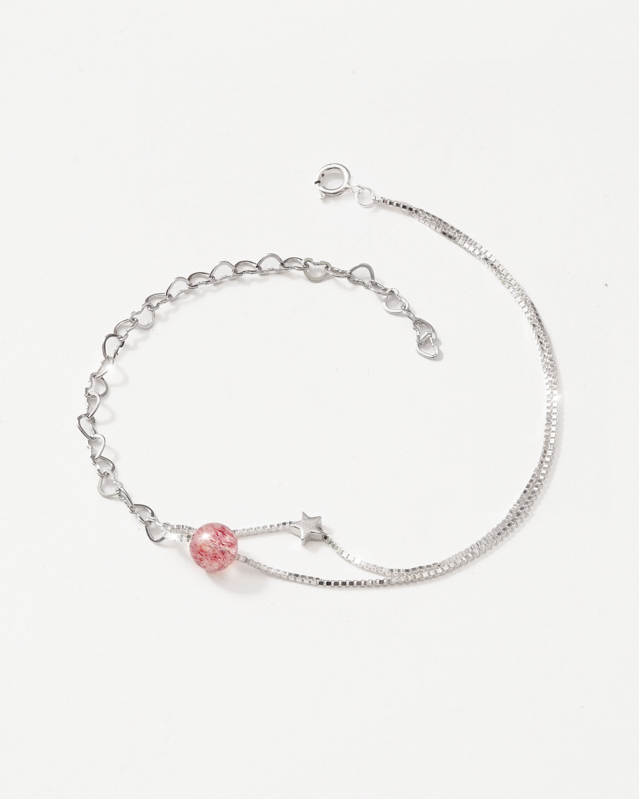 Vòng Tay Bạc Nữ SINCERA - Stella Collection | Bạc s925 Mix Đá