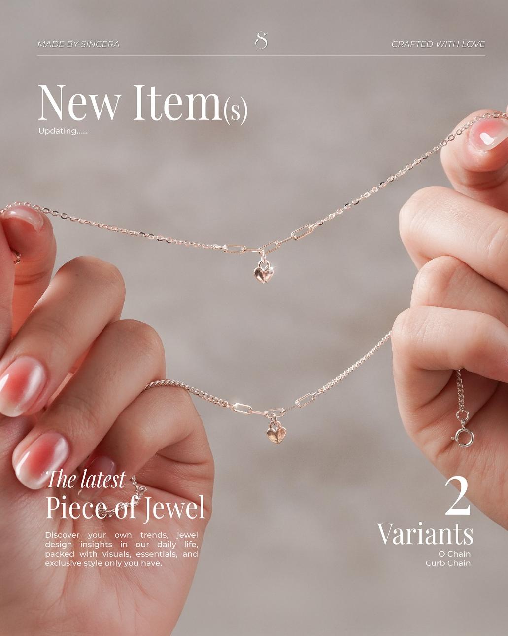 Vòng Tay Sincera Star Heart | Bạc s925 2