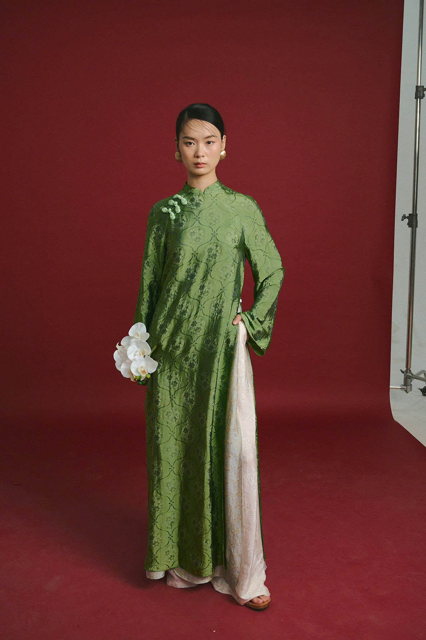 Quần áo dài có túi