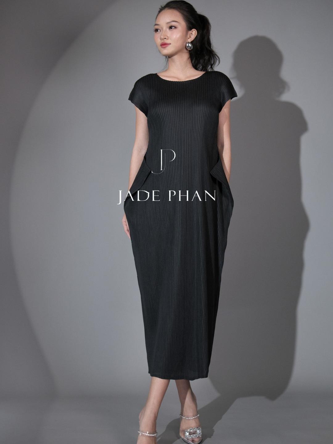 Váy Veronica dập ly cao cấp JADEPHAN freesize
