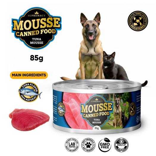 Product image - Mousse Canned Food Tuna for Dogs and Cats