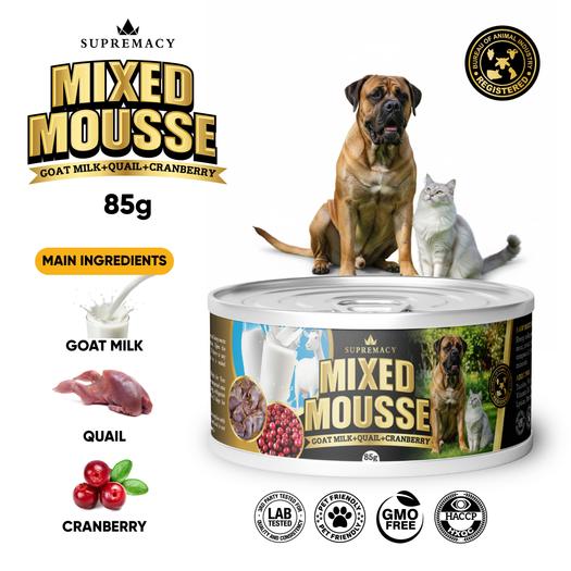 Product image - Mixed Mousse Goat Milk + Quail + Cranberry