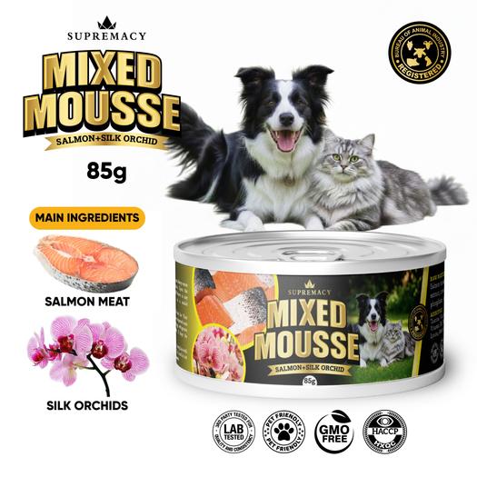 Product image - Mixed Mousse Salmon + Silk Orchid for Dogs and Cats