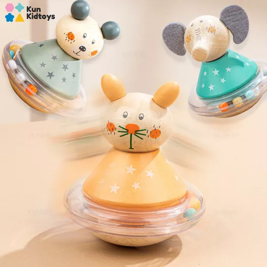 Product image - Lật đật gỗ dễ thương