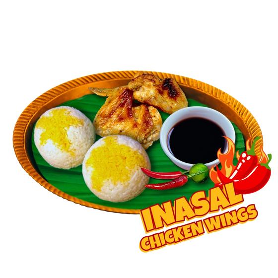 Product image - Inasal Wings (Spicy) - Inasal Wings + Steamed Rice