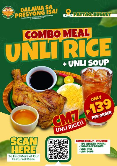 Product image - Combo Meal 7 - Unli Rice + Unli Soup