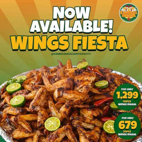 Product image - Wings Fiesta - 40 pcs Wings Inasal