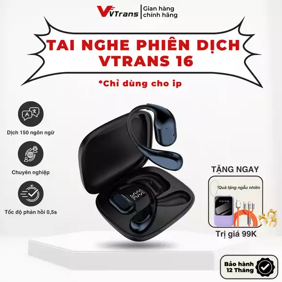 Product image - Tai Nghe Phiên Dịch Vtrans 16