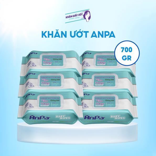 Product image - Khăn giấy ướt Anpa nano bạc 700gr