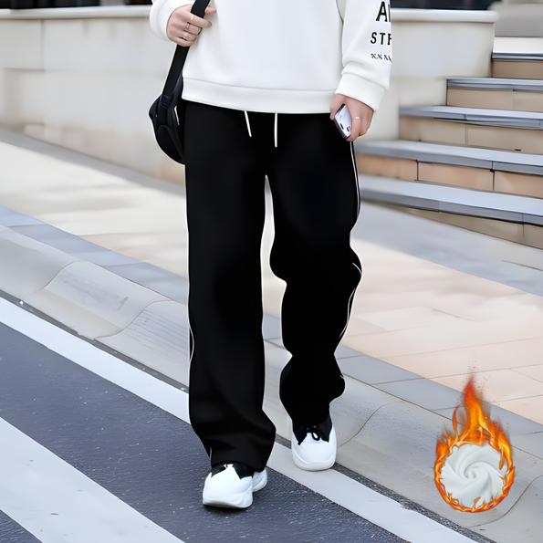 Product image - Q801 Quần suông nỉ Quảng Châu cao cấp form rộng siêu ấm