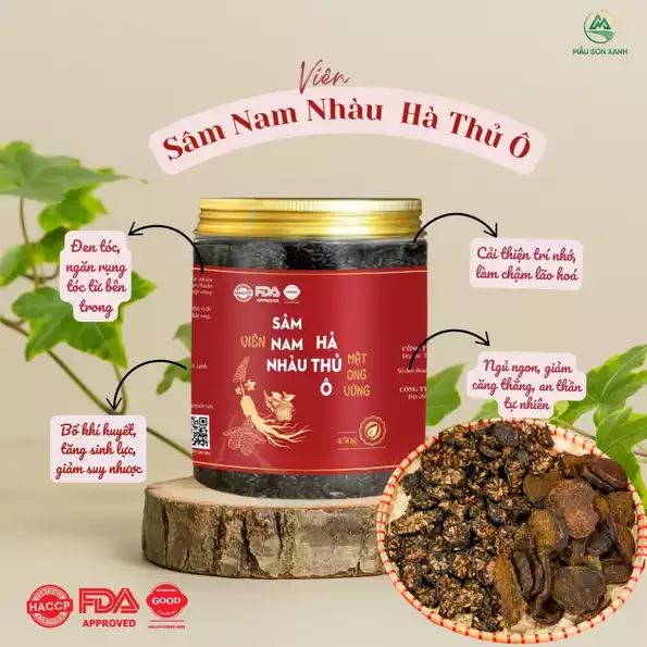 Product image - Viên Sâm Nhàu Hà Thủ Ô
