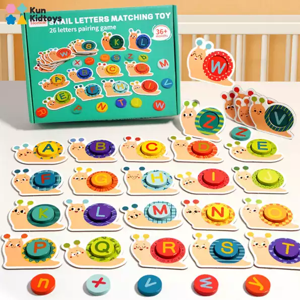 Product image - Đồ chơi ghép chữ bằng gỗ