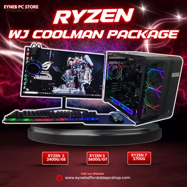 Product image - AMD Ryzen WJ Coolman Black Package