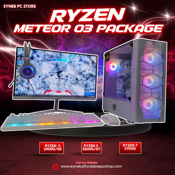 Product image - AMD Ryzen Meteor03 White Package