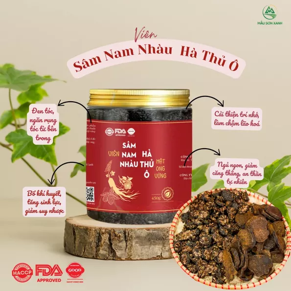 Product image - Viên Sâm Nhàu Hà Thủ Ô