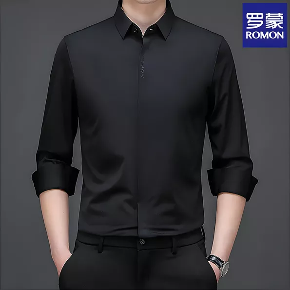 Product image - A22 Áo sơ mi dài tay nam Quảng Châu cao cấp