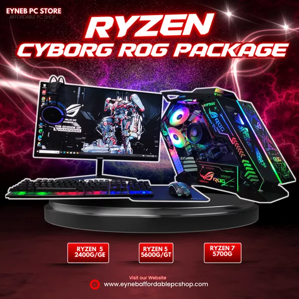 Product image - AMD Ryzen Cyborg Black Package