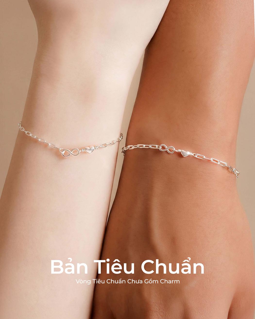 Vòng Tay Sincera Infinity Heart | Bạc s925 1