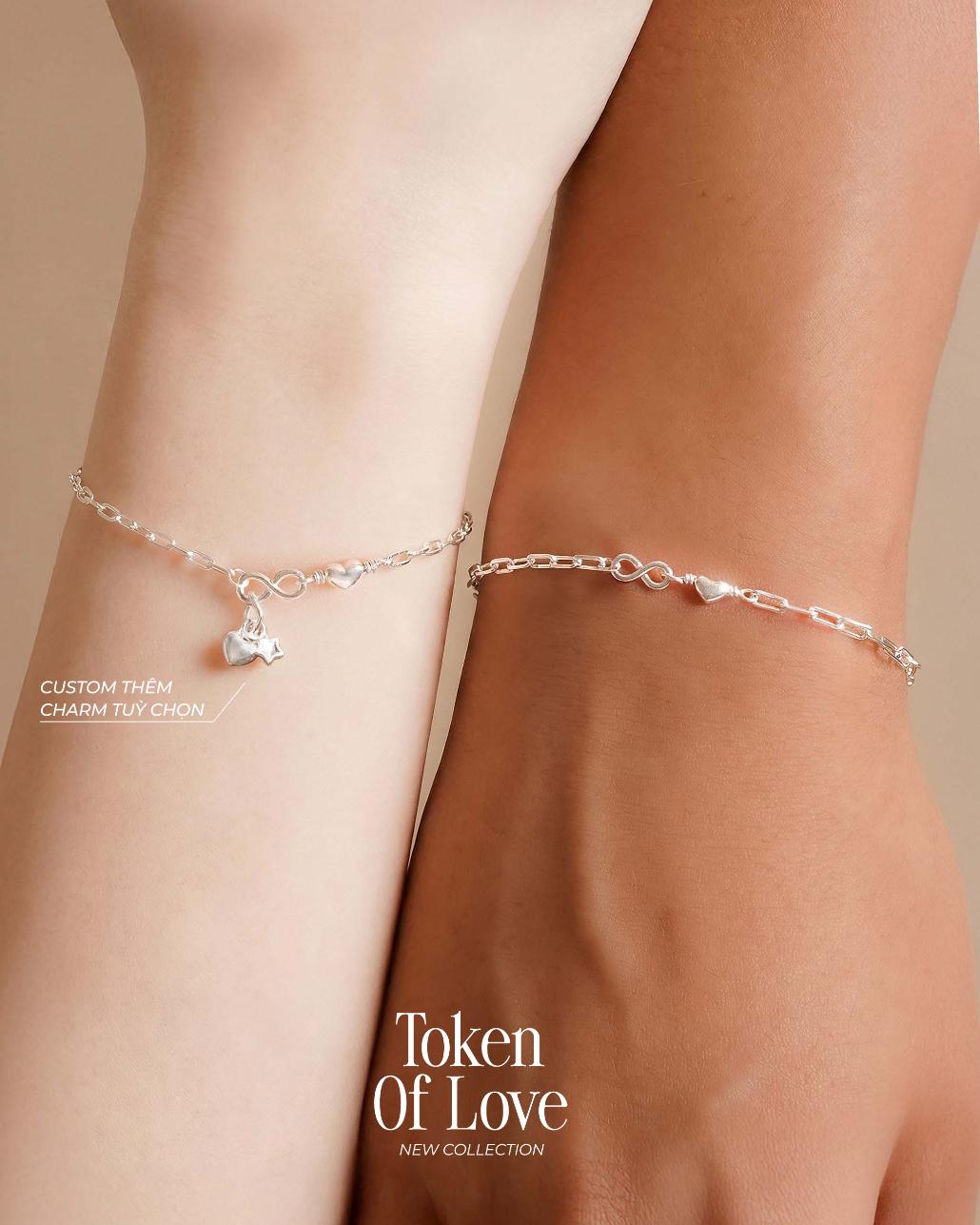 Vòng Tay Sincera Infinity Heart | Bạc s925 2