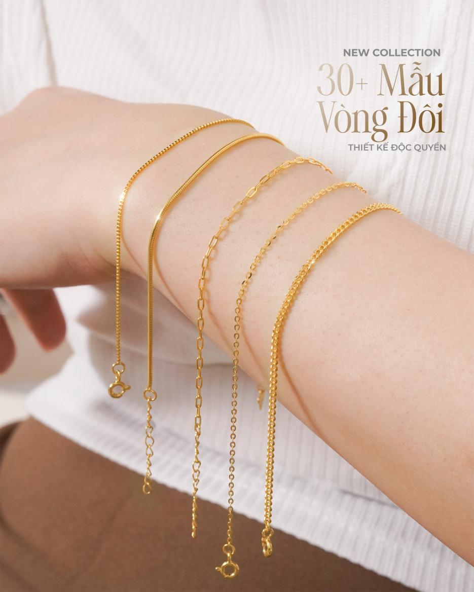 Vòng Tay Sincera O Basic | Xi vàng