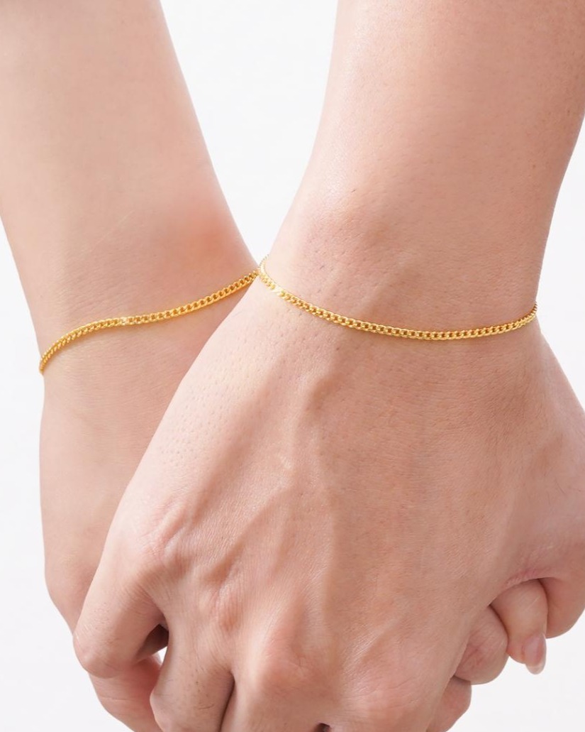 Vòng Tay Sincera Curb | Xi vàng