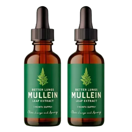Product image - Buy 2 Bottles of Mullein Leaf Extract (₱1,099 Each)