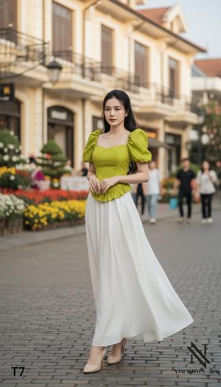 Product image - Áo Croptop Bèo Tay bí