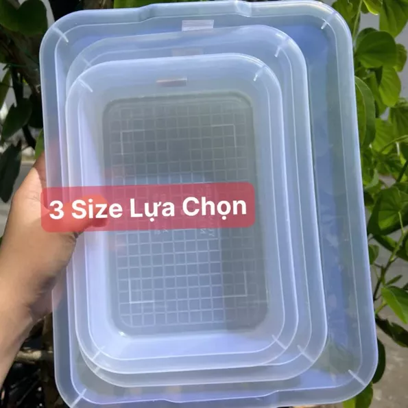 Product image - Khuôn nhựa chữ nhật PP