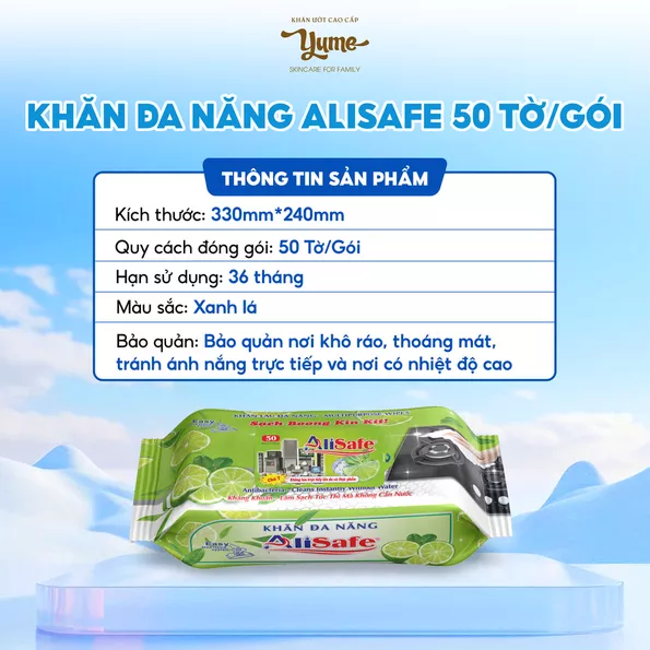 Product image - Khăn Ướt Alisafe Đa Năng