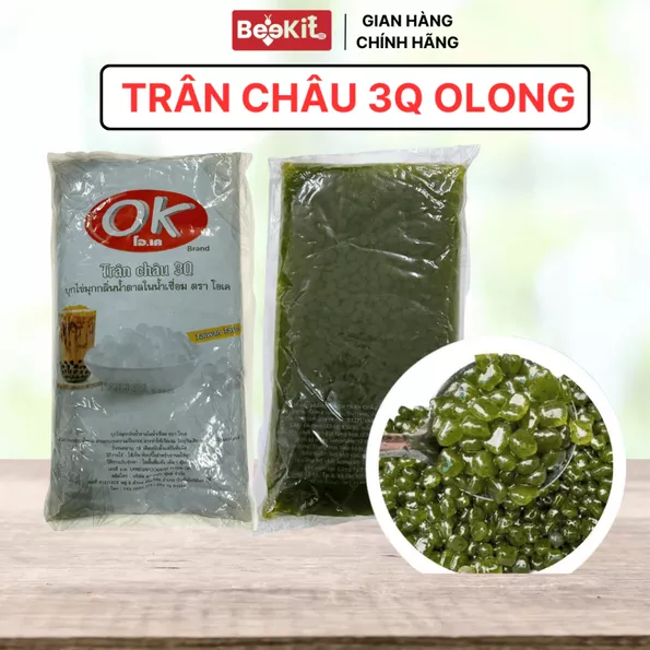 Product image - Trân Châu 3Q Giòn Ngon Túi 2KG