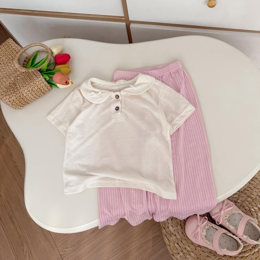 SB2379- bộ cổ zen mix màu behong