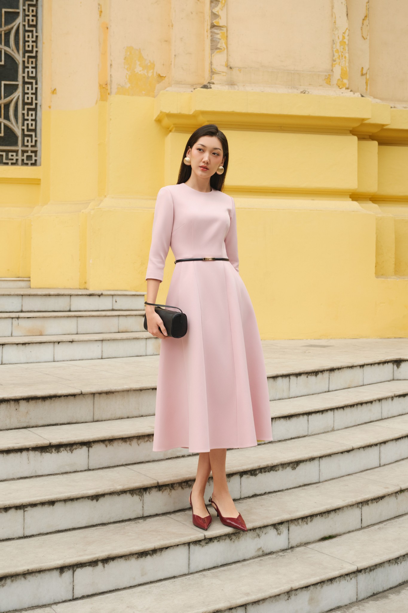 Long Sleeve Midi Dress
