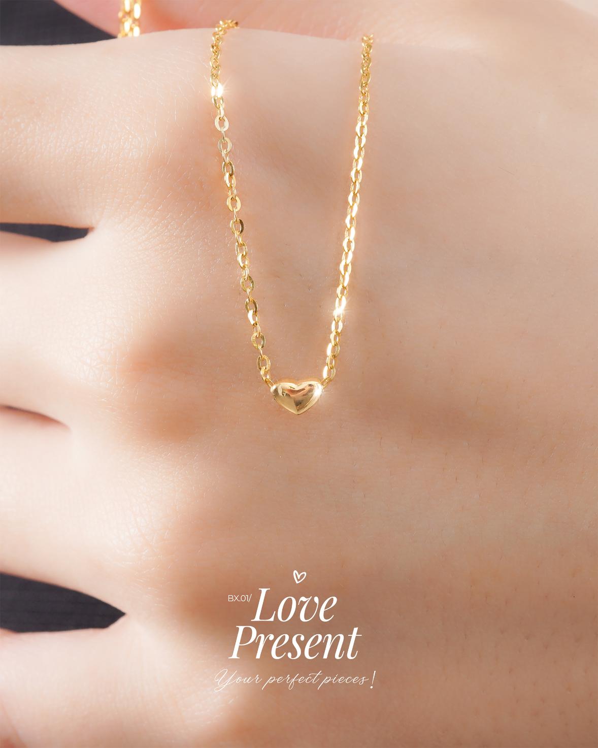 Dây Chuyền Sincera DCHEARTYG01 | Bạc s925 2