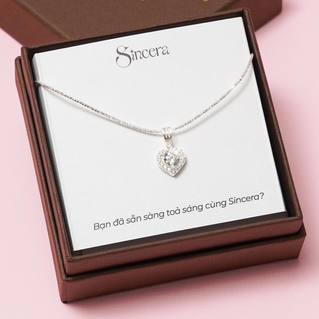 Mặt Sincera HEARTY XNM151 | Bạc s925 3