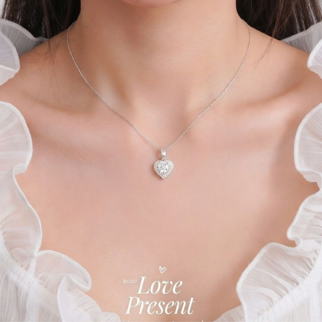 Mặt Sincera HEARTY XNM151 | Bạc s925 2