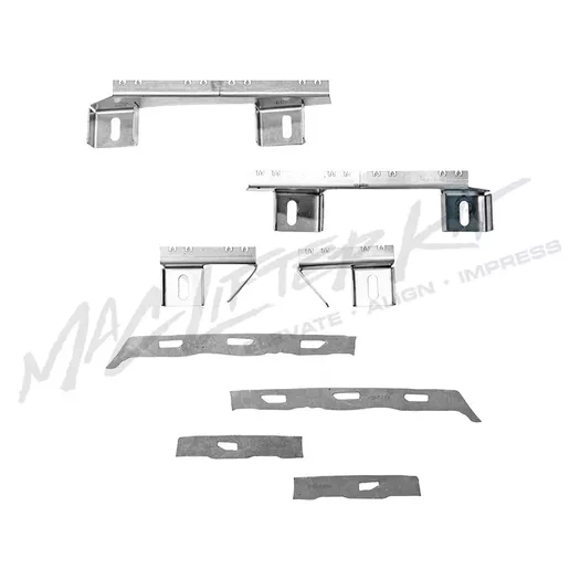 Product image - HONDA Civic FC (10thGen) – Complete Front Bumper Lifter & Tabs Set