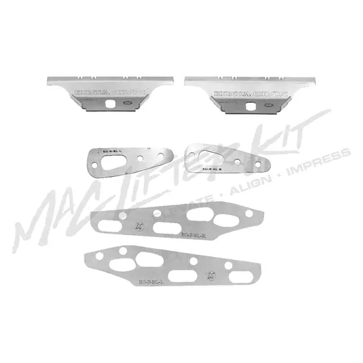 Product image - HONDA Civic EG Hatchback – Complete Front and Rear Bumper Lifter & Tabs Set