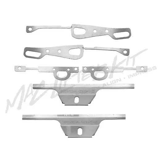 Product image - HONDA Civic (SiR, LXi, VTi) – Complete Front and Rear Bumper Lifter & Tabs Set