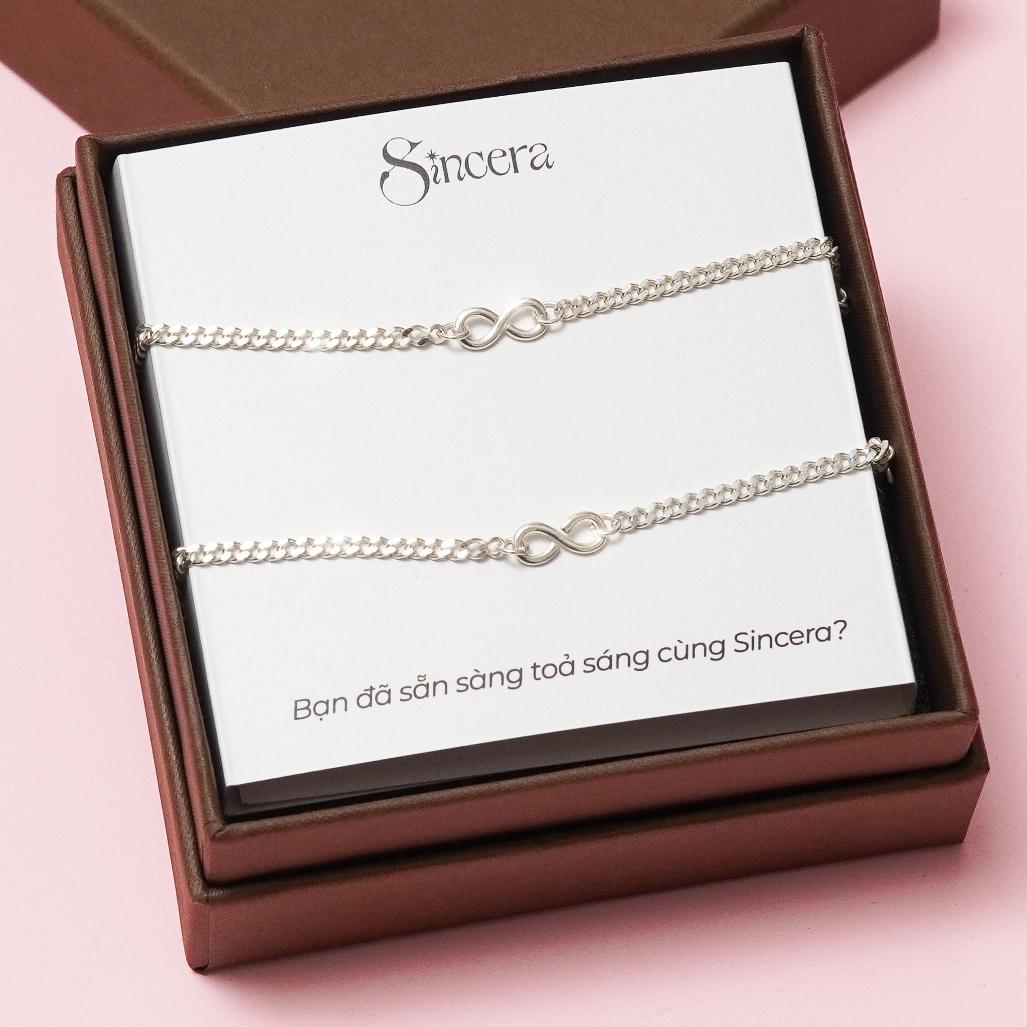 Vòng Sincera Infinity x Curb | Bạc s925 2