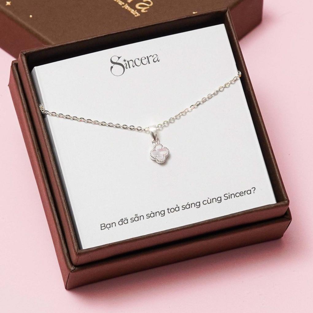 Dây Chuyền Sincera Clover DCVCA02 | Bạc s925 2