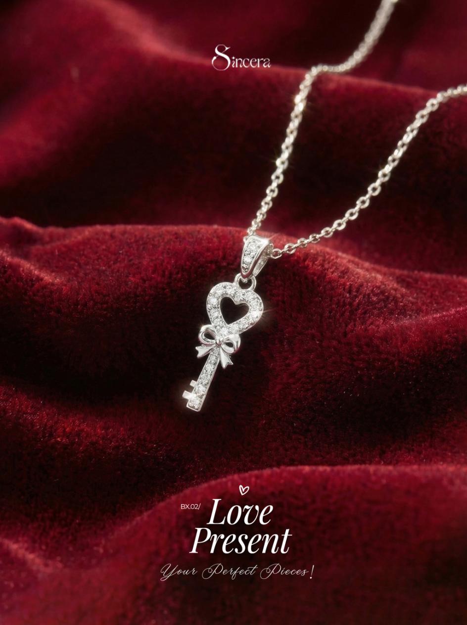 Dây Chuyền Sincera KEYS01 | Bạc s925 1