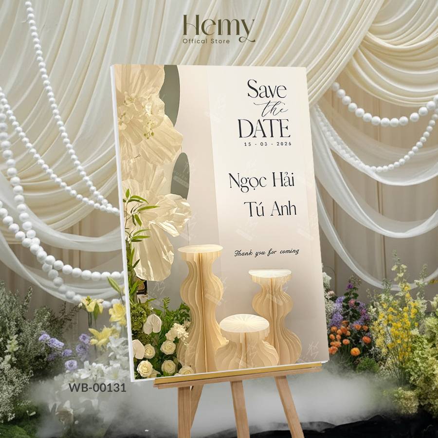 Bảng Chào Cổng Cưới Welcome , Bảng Tên Cô Dâu Chú Rể Trang Trí Tiệc Cưới , Nhiều Mẫu Sang Trọng - HeMy Decor