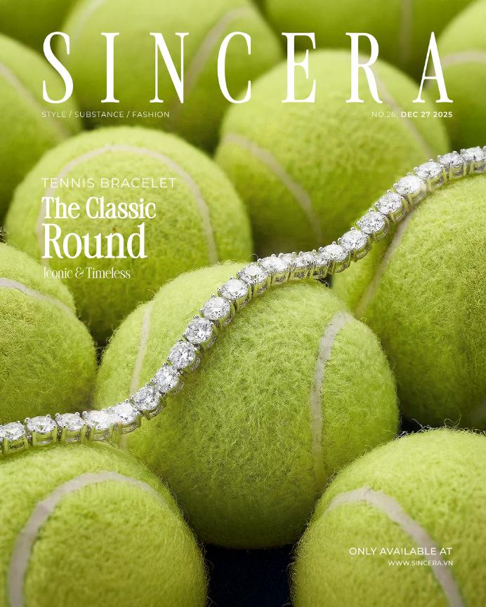 Vòng Sincera Tennis Đá Zircon 3.5mm 3